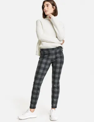 Pull-on Check Pant