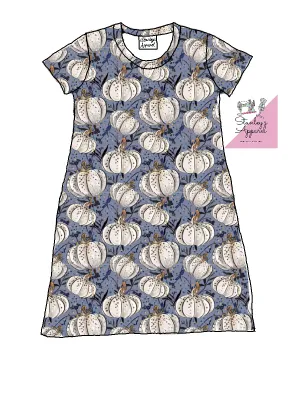 Pumpkin kids T-shirt dress