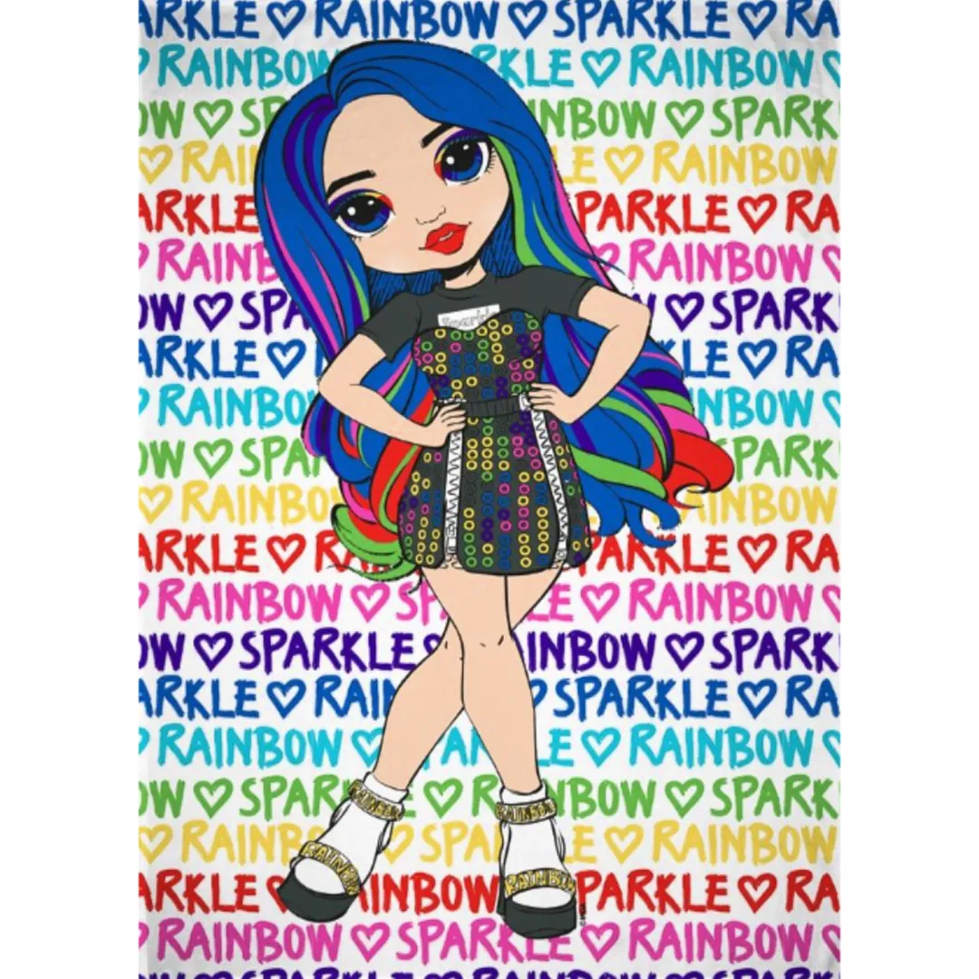 RAINBOW HIGH Blanket - Rainbow