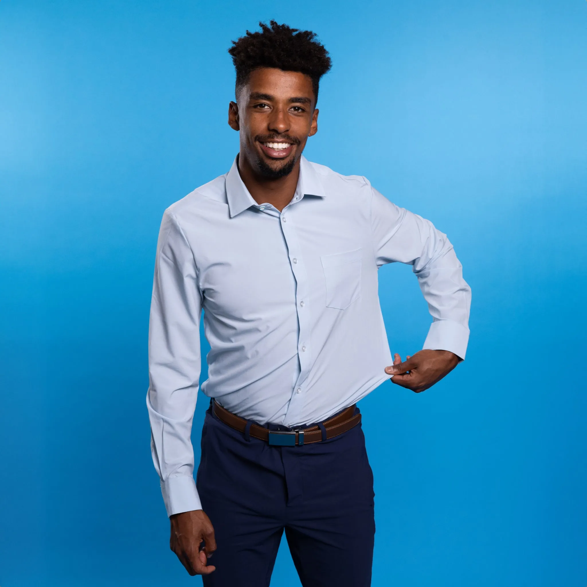 Range Shirt - Pale Blue