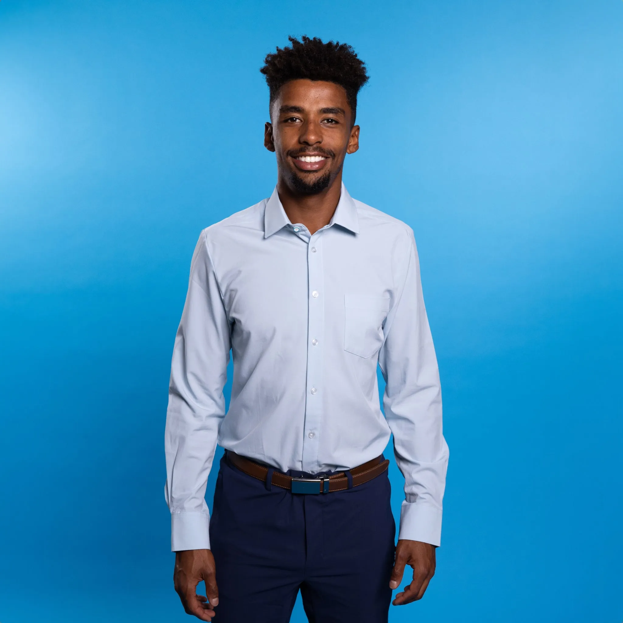 Range Shirt - Pale Blue