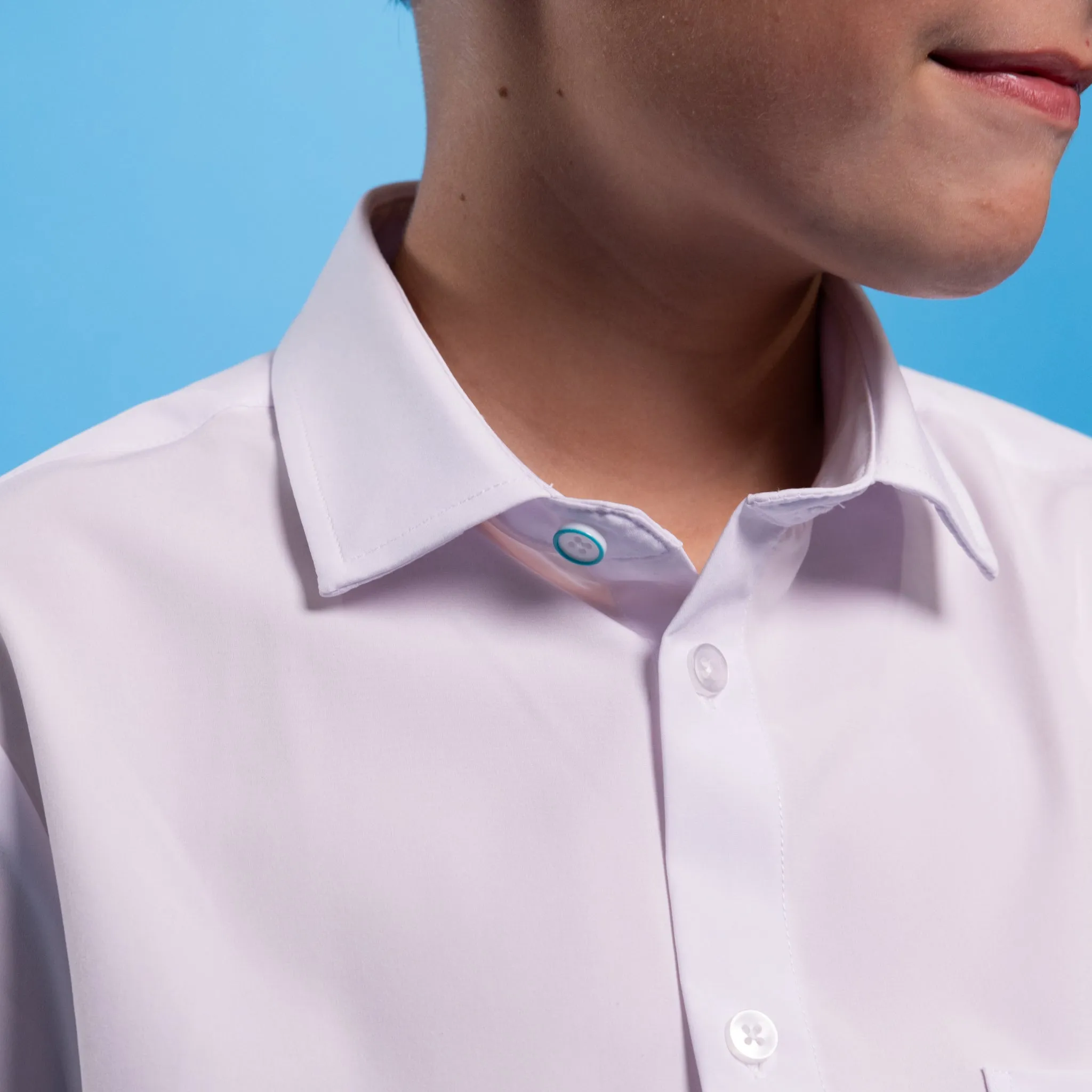 Range Shirt - White Short Sleeve - Kids