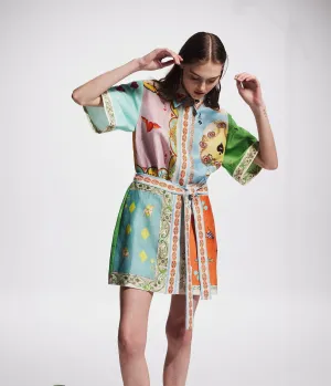 RUMMY MINI DRESS- MULTI