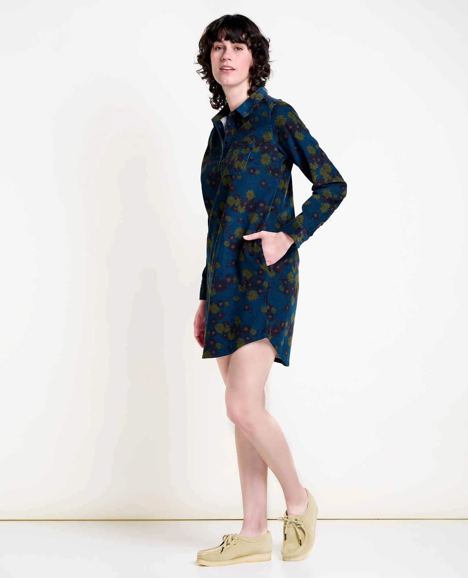 Scouter Cord Shirtdress