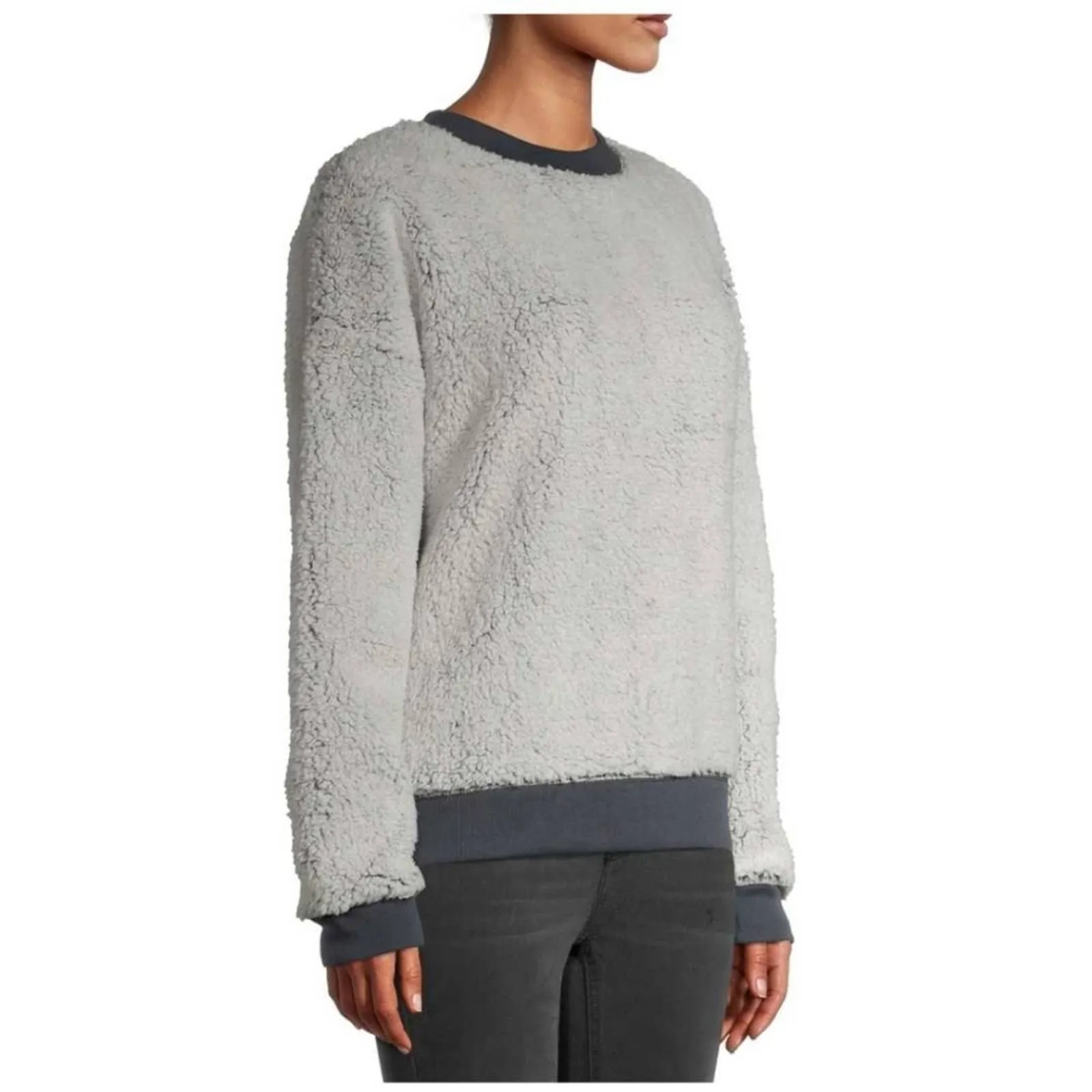Secret Treasures Faux Sherpa Sleep Top