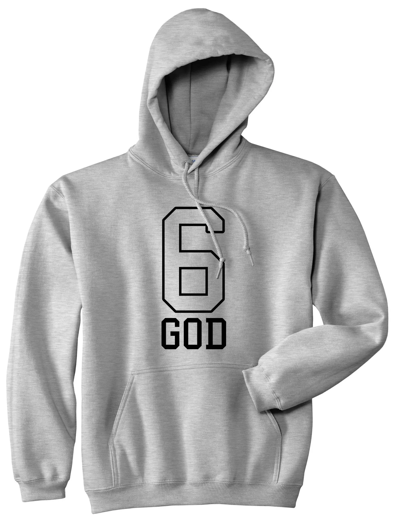Six 6 God Pullover Hoodie