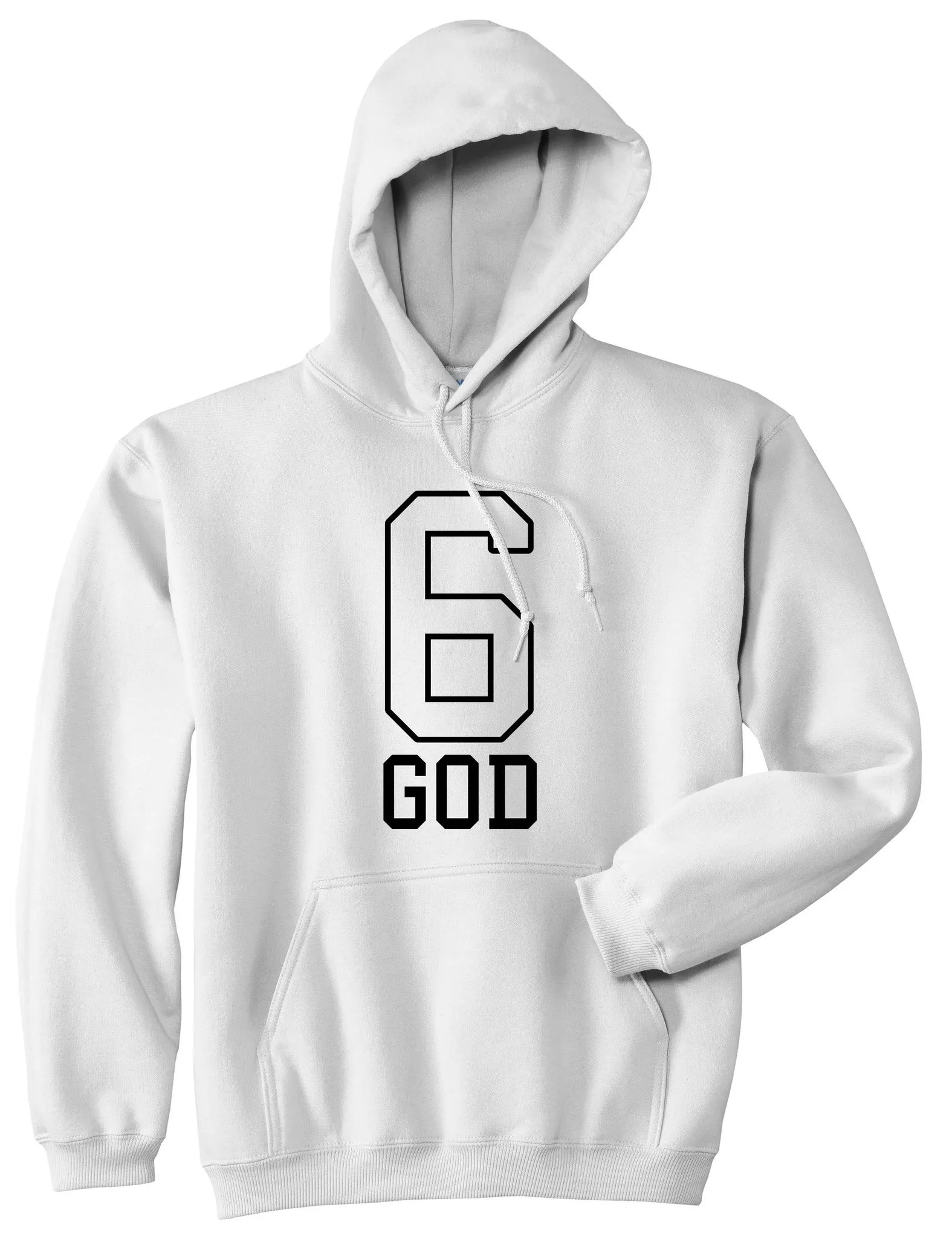 Six 6 God Pullover Hoodie