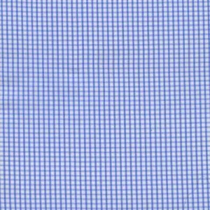 Sky Blue Box Check Classic Custom Shirt 50bm50t 50/1*50/1 Sar731a
