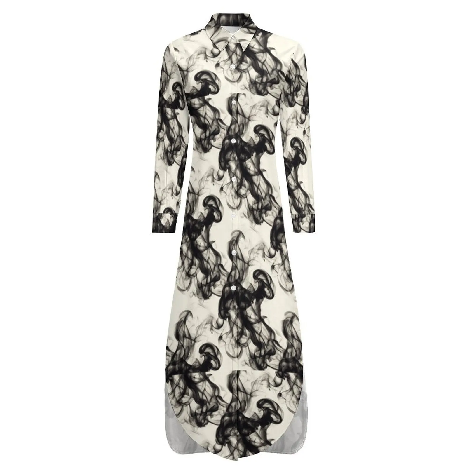 Smokey Shirt Dress