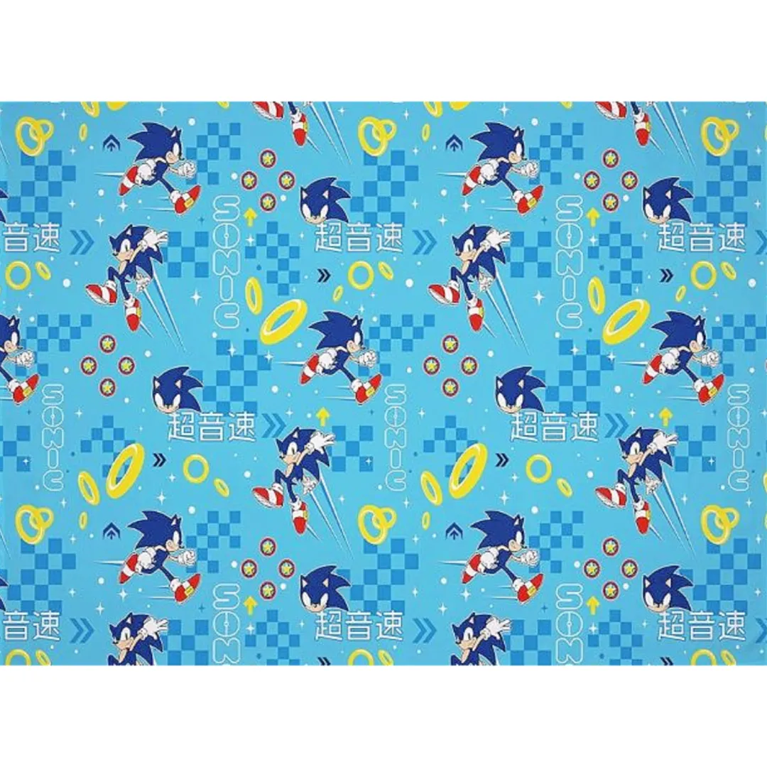 SONIC THE HEDGEHOG Blanket - Geo