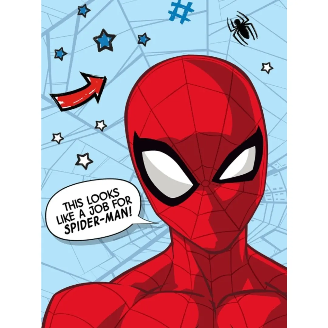SPIDERMAN Blanket - Star
