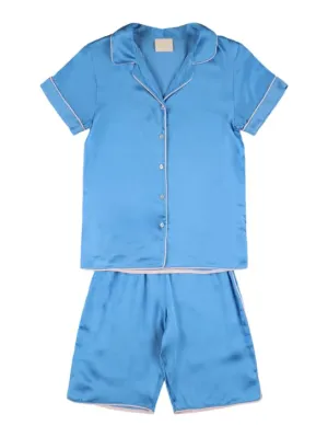 Story Loris   Viscose blend short-sleeved pajama set 