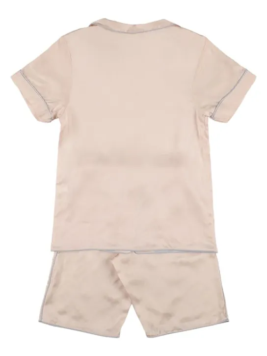 Story Loris   Viscose blend short-sleeved pajama set 