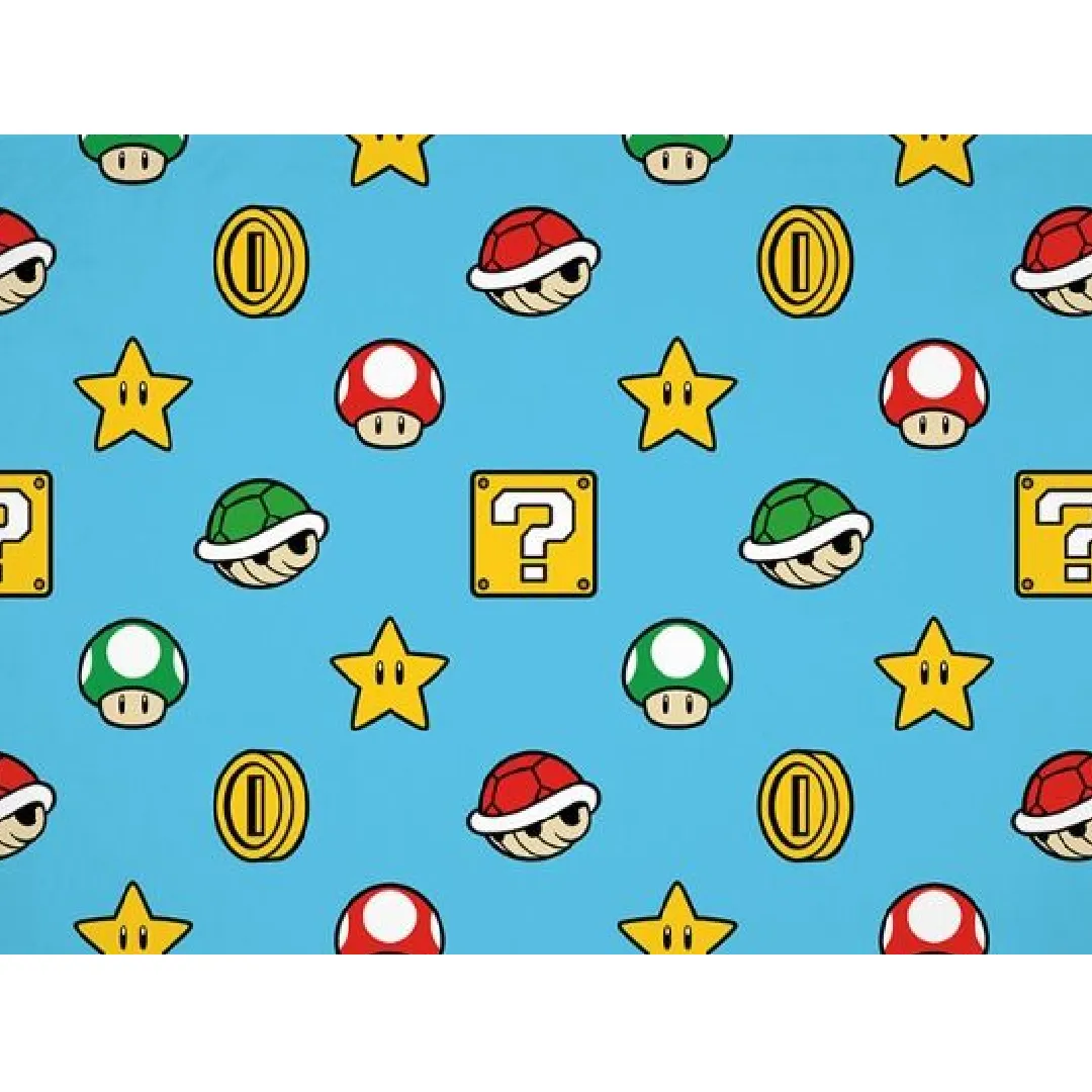 SUPER MARIO Blanket - Continue