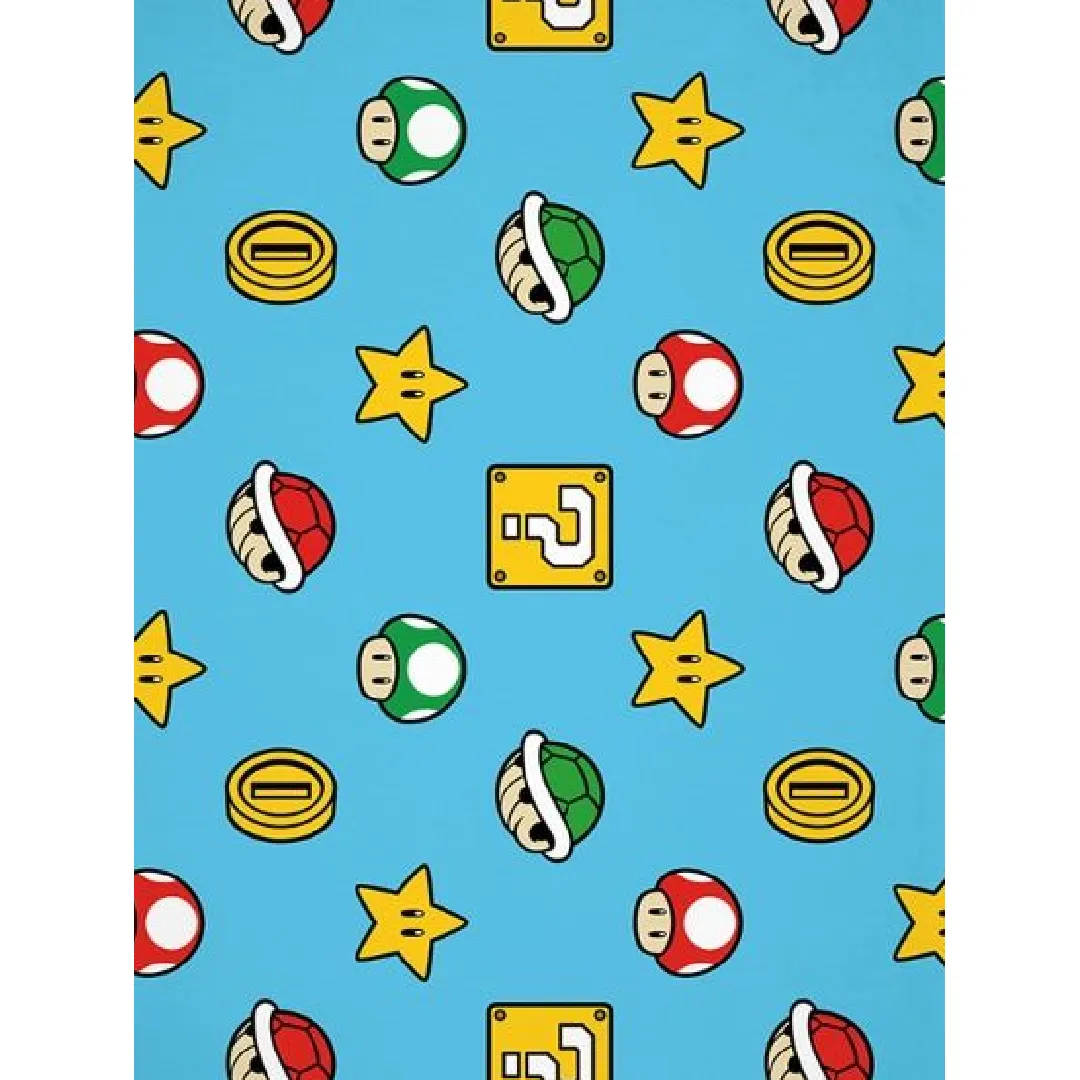 SUPER MARIO Blanket - Continue