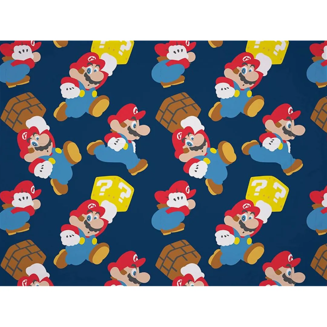 SUPER MARIO Blanket - Rush