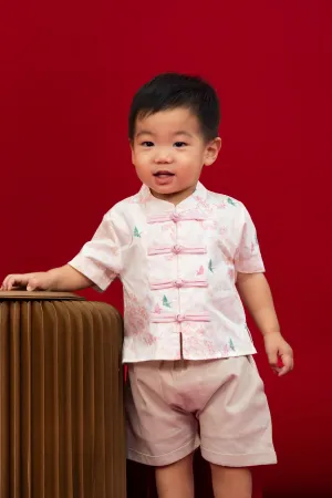 Tang Shirt - Cream Cranes