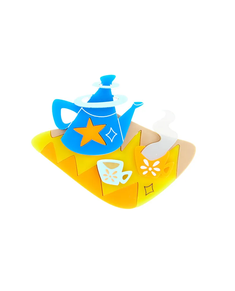 Tea Time Brooch