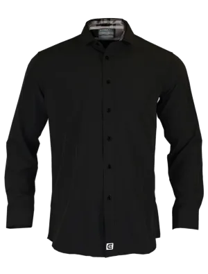The Titan - Solid Black Long Sleeve