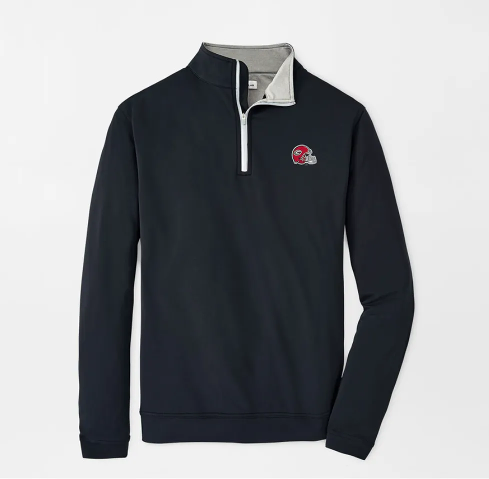 UGA Perth Solid 1/4 Zip