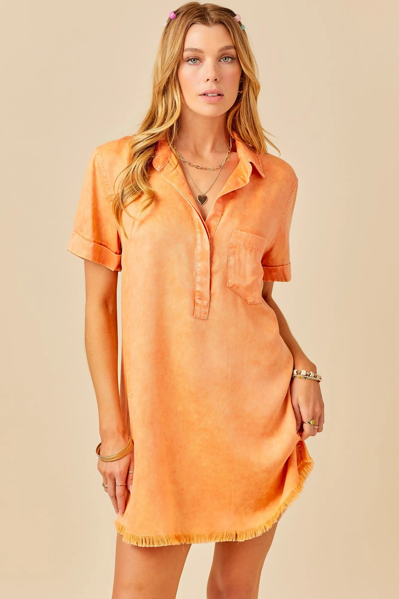 Washed Out Tee Shirt Dress (More Colors)