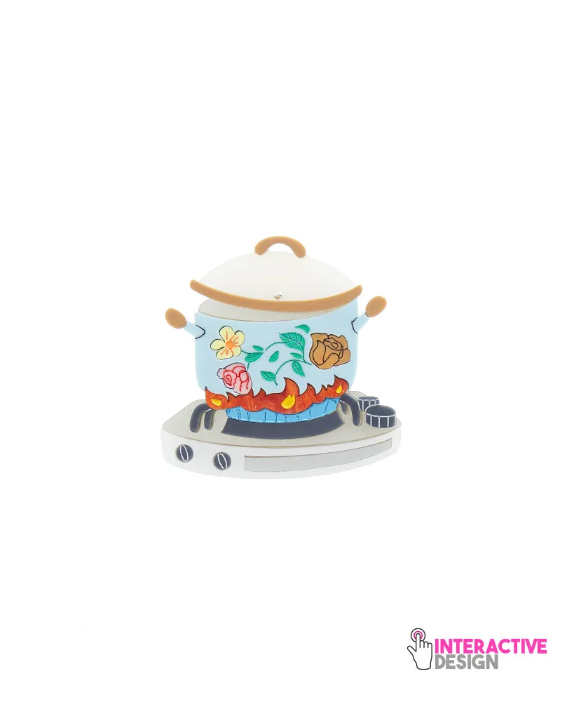 What’s Cooking? Brooch -interactive-