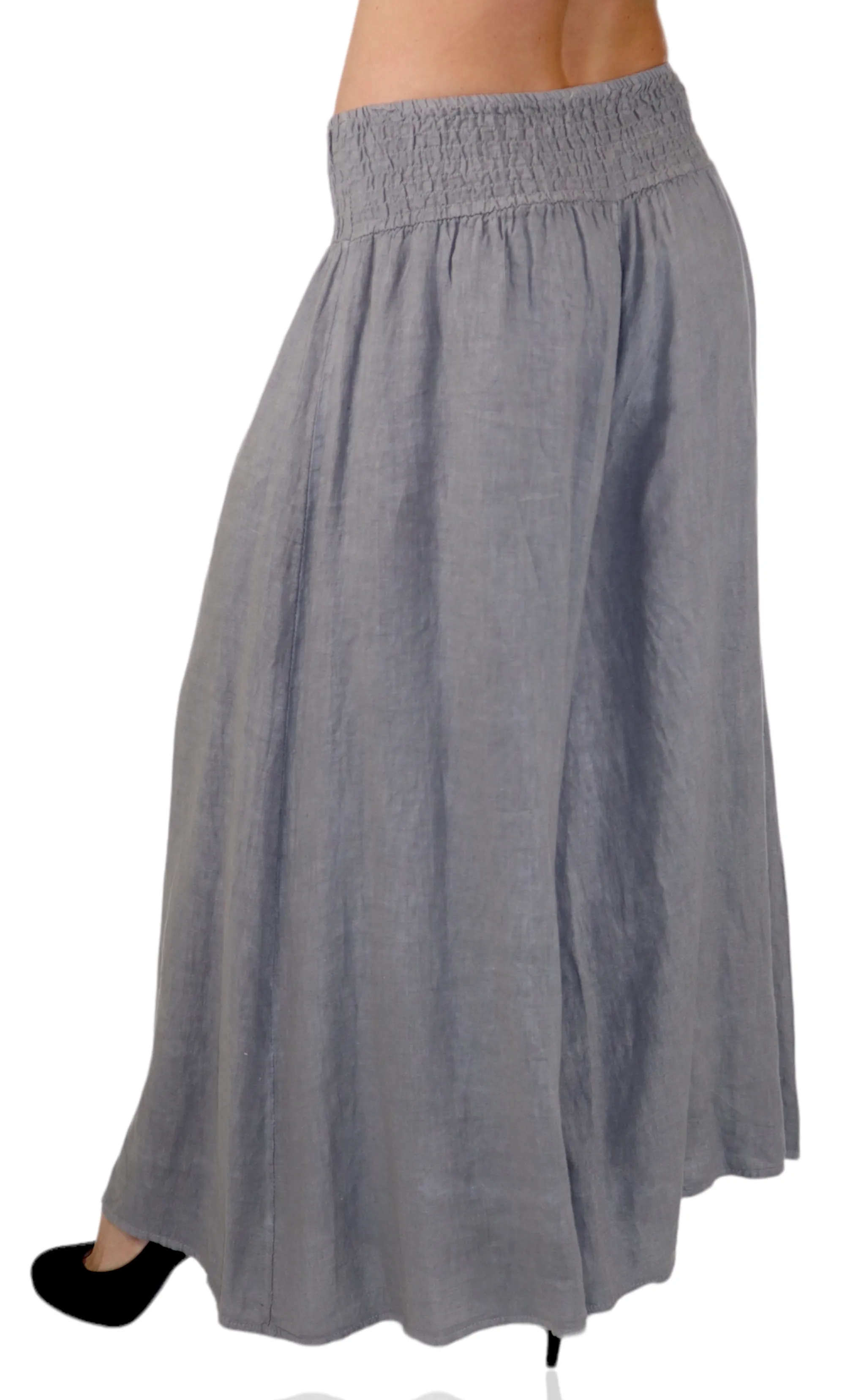 Women Cheetah Linen Wide legged Palazzo Pants, Designer Comfy and Breathable Flounce Pants | One Size Fits All